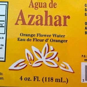 64- 90010 AGUA DE AZAHAR - 4OZ/ 24CS
